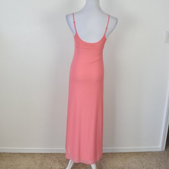 Kimchi Blue Ginnie Printed Mesh Midi Floral Slip Dress - XS - Picture 8 of 9